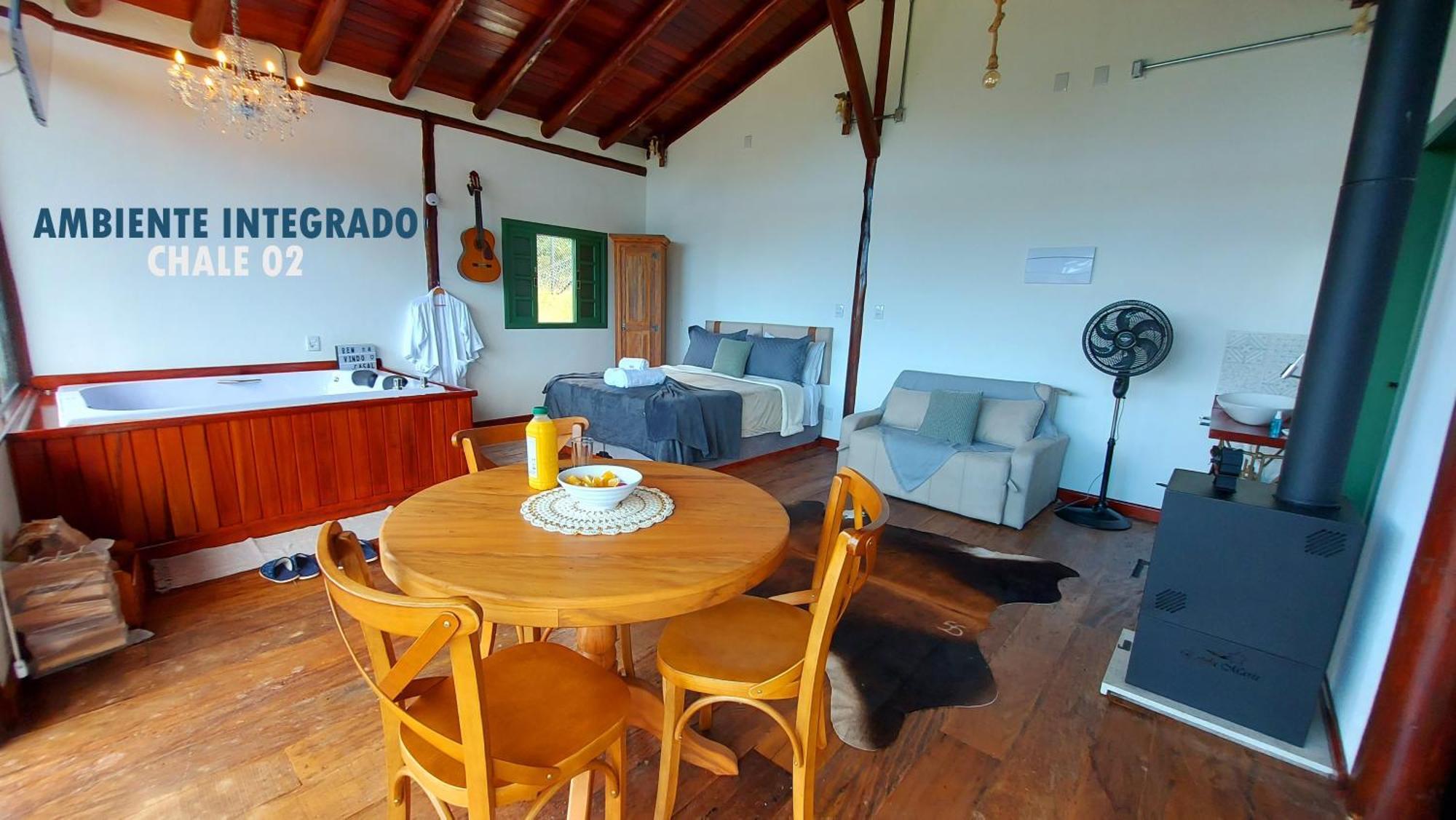 Holiday home Chale Luz Do Luar Romantismo E Uma Linda Vista *